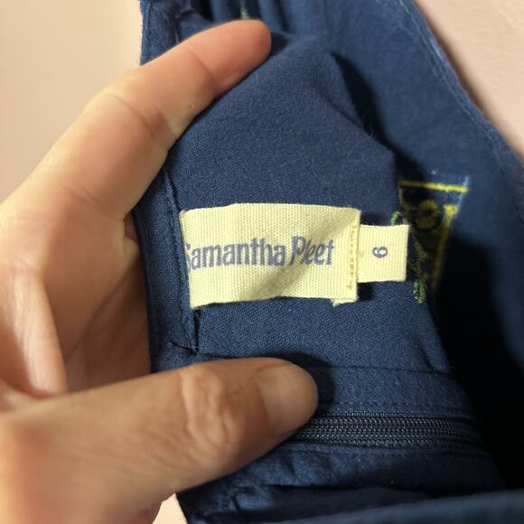 Samantha Pleet Full Embroidered Freda Tiered Sundress Tea Party Picnic 6 - Picture 8 of 10